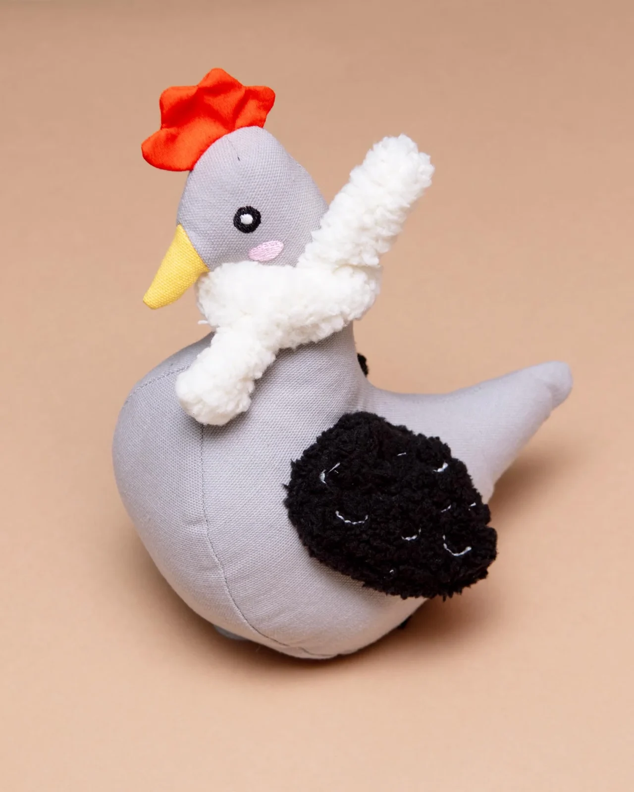 Cotton Cuddler Chicken Squeaky Plush Dog Toy (FINAL SALE) - Image 2