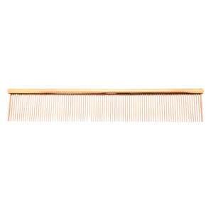 Fluffing Finishing Comb Rose Gold 9" by Zolitta