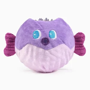 Puffer Fish Plush Squeaky Dog Ball Toy (FINAL SALE)
