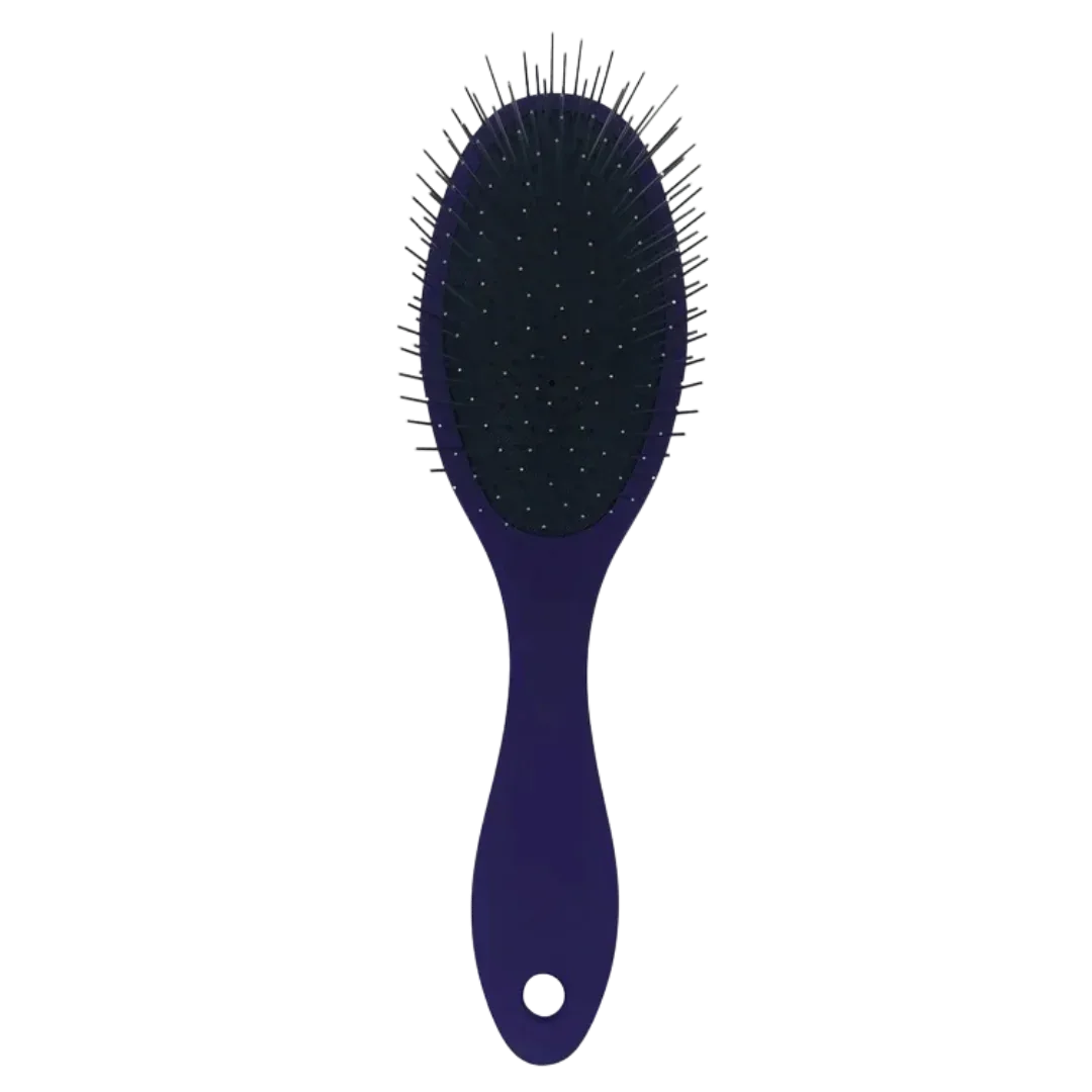 Niira Lux Pin Grooming Brush Purple by Irina Pinkusevich