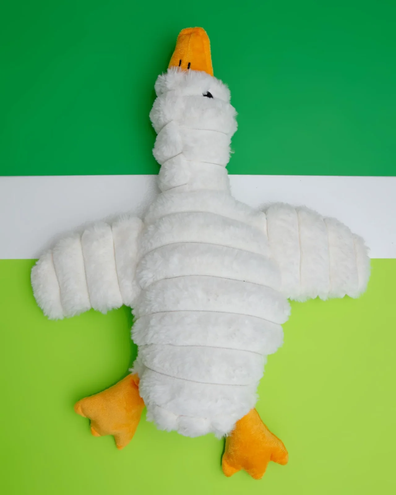 Gus the Goose Plush Squeaky Dog Toy