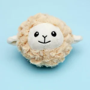 Ez Squeaky Lamb Ball Dog Toy