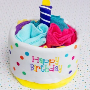 Birthday Cake Snuffle Dog Toy