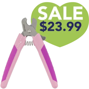 Nail Trimmer Pink and Purple Large by Aussie Dog