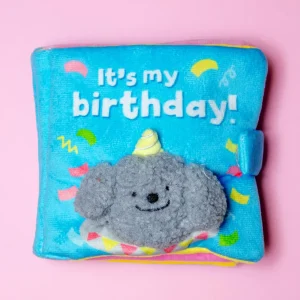 My Birthday Dog Nosework Plush Book Toy