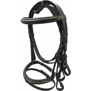 Padded Comfort Bridle in English Bridle Leather