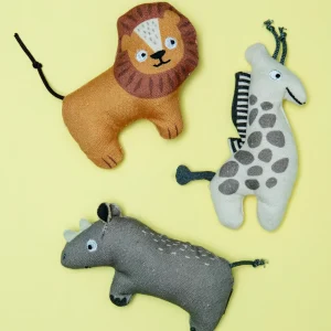 Feeling Wild Mini Canvas Dog Toys