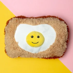 Hearty-Side Up Egg W/ Toast Squeaky Dog Toy (FINAL SALE)