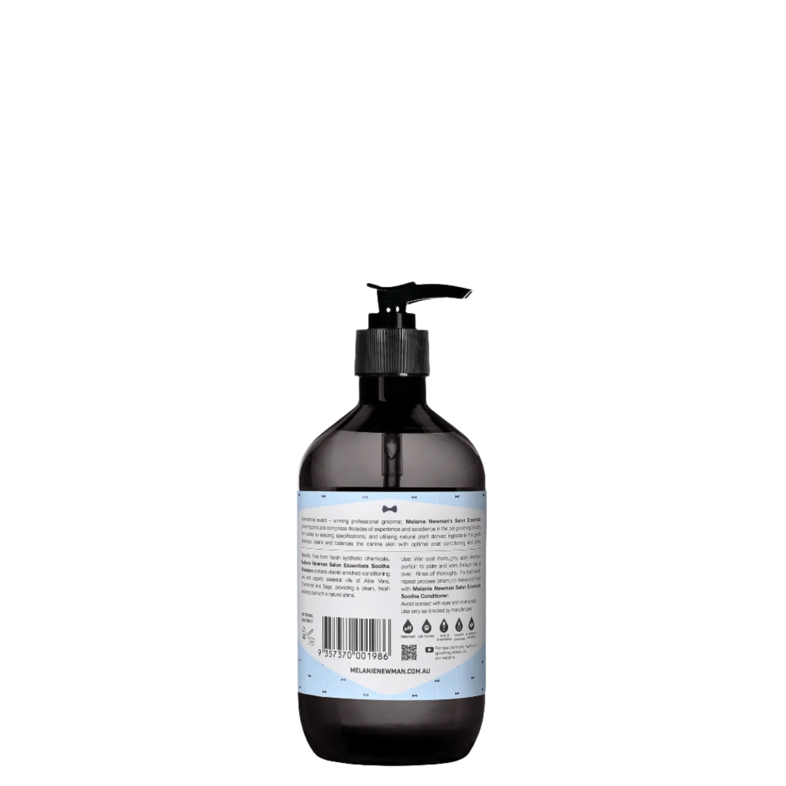 Soothe Shampoo 500ml by Melanie Newman - Image 2