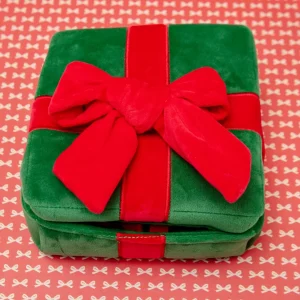Holiday Present Interactive Snuffle Dog Toy