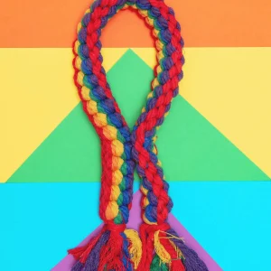 Rainbow Rope Dog Toy