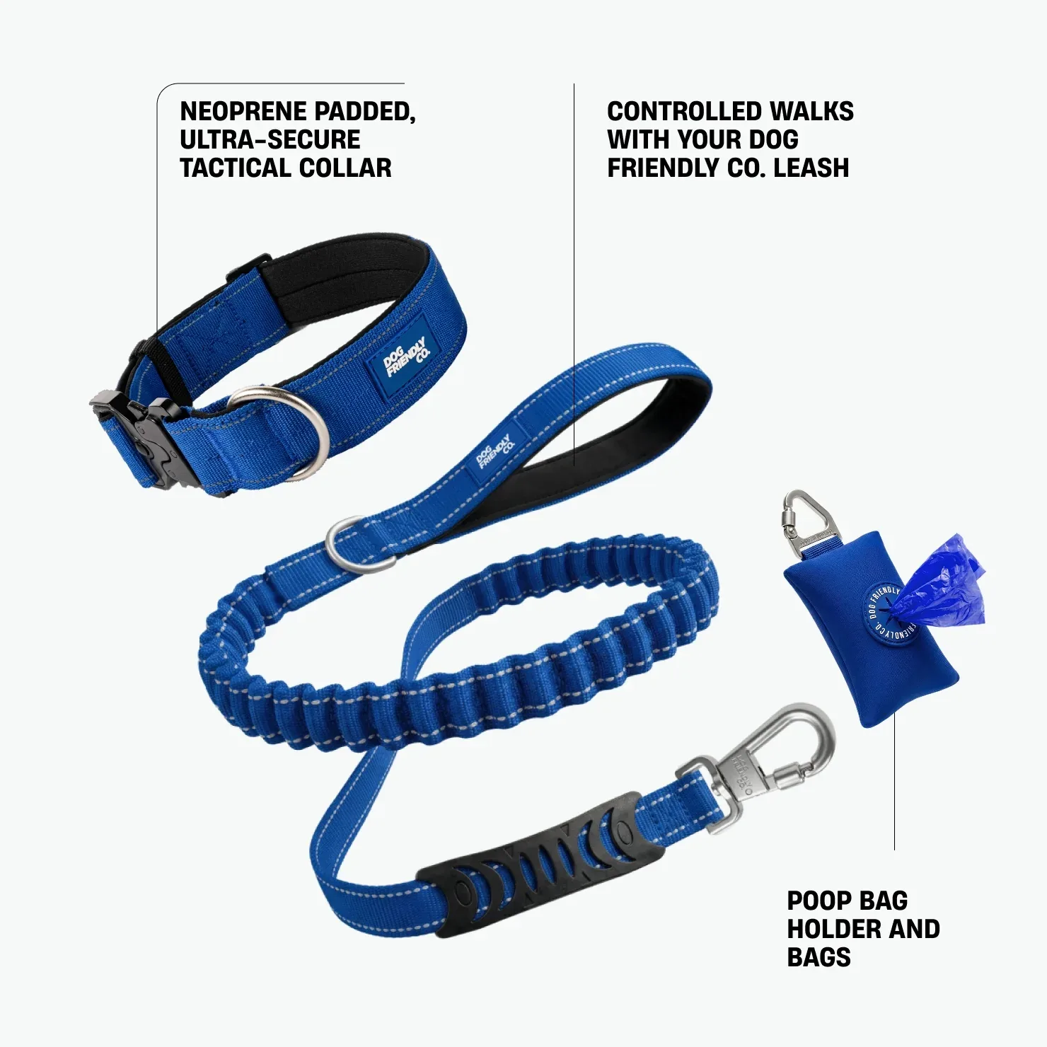 Collar Walk Set - Classic Blue - Image 2
