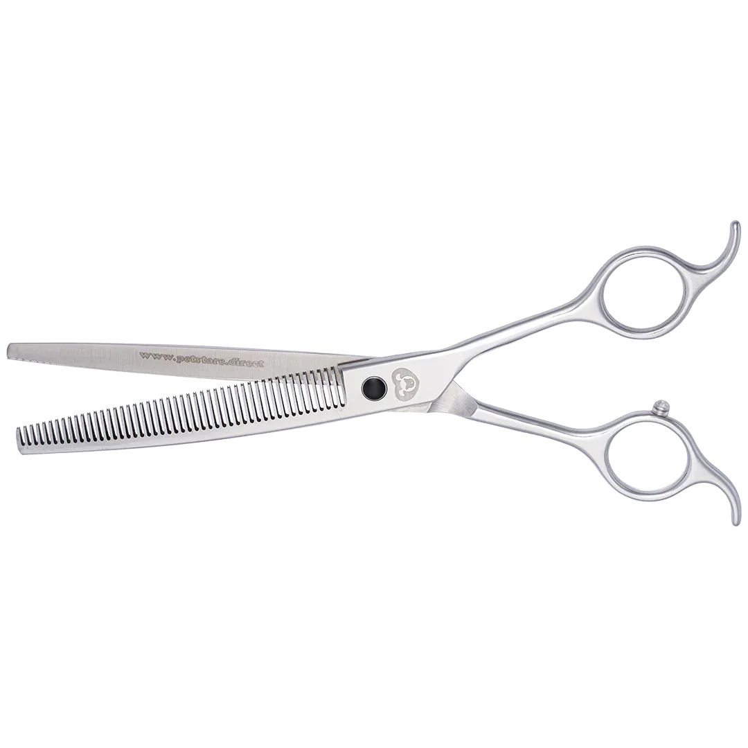 7.5" 48T Curved Thinning Shears by PetStore.Direct