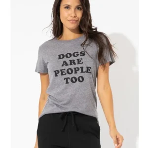 Dogs are People Too Crewneck Tee (FINAL SALE)
