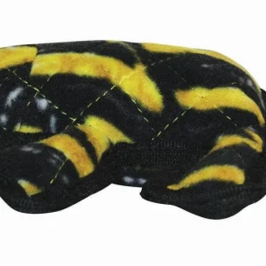 Tuffy Desert Series Dog Toy Phrog-Black & Yellow