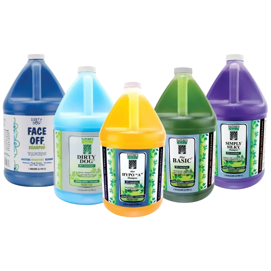 Five Shampoo Set Gallon by Nature's Choice