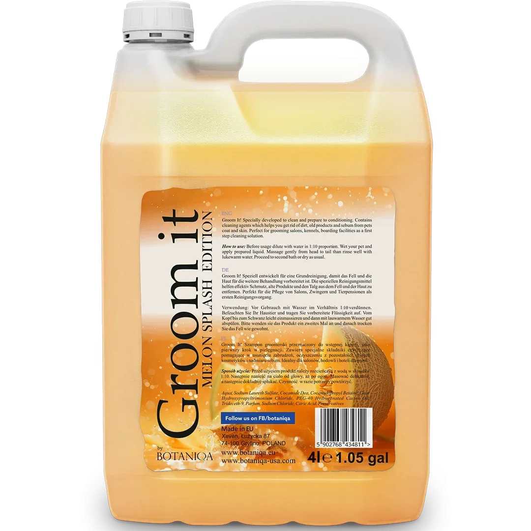 Groom It Melon Splash Edition Gallon by Botaniqa