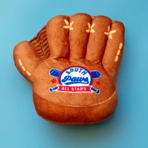 Catch, You're Out! Plush Squeaky Dog Toy