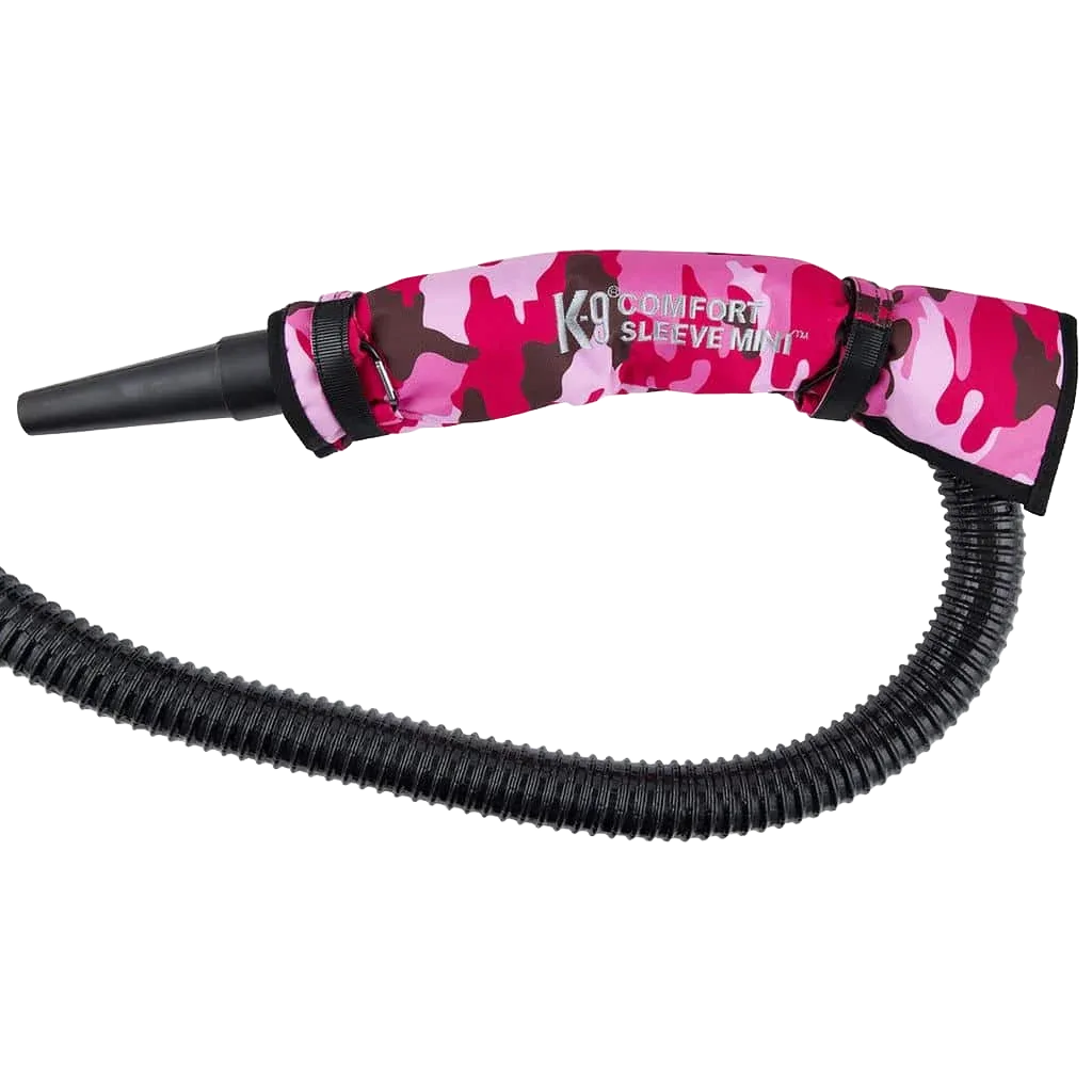 Mini Pink Camo Comfort Sleeve for Dryer Hose by Electric Cleaner - Image 2