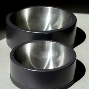 Wild One Dog Bowl in Black