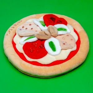 Pepperoni Pizza Nosework Dog Toy