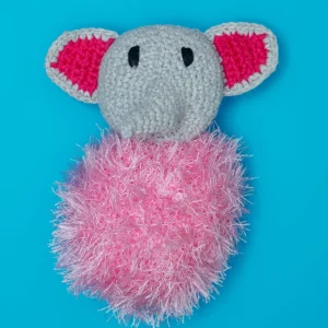 Handmade Oomaloo Elephant Squeaky Dog Toy