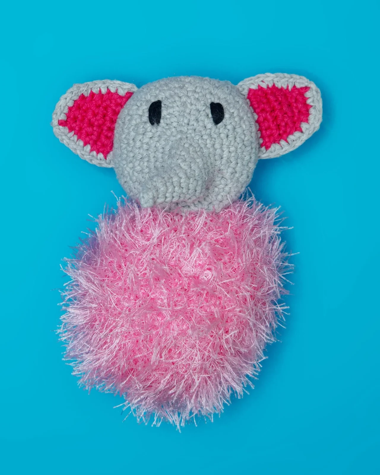 Handmade Oomaloo Elephant Squeaky Dog Toy