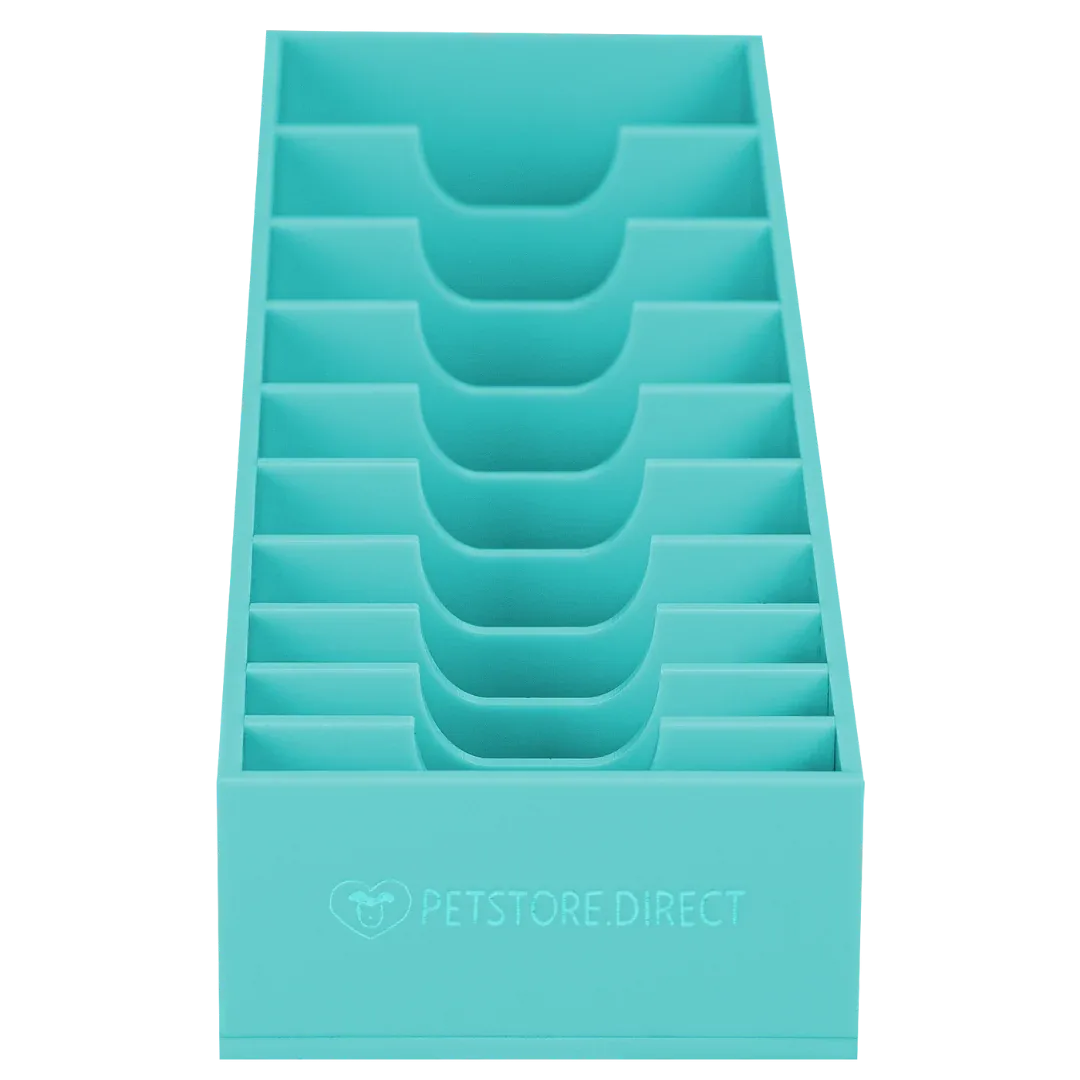 Wide 10 Blades/Combs Guard Holder Aqua by PetStore.Direct - Image 2