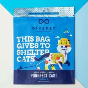Purrfect Cast Freeze-Dried Salmon Cat Treats