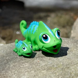 Naturflex Latex Chameleon Squeaky Dog Toy (FINAL SALE)