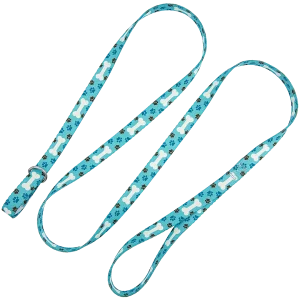 5ft Slip-Lead Leash Blue Bones by Groom Loop