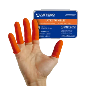 Latex Stripping Thimbles Medium by Artero