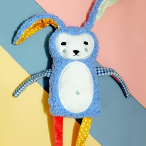 Squinkles Sunny Bunny Squeaky Dog Toy