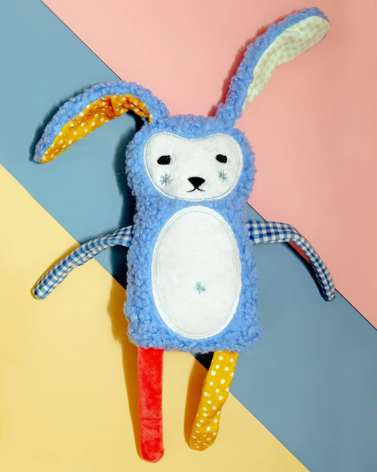 Squinkles Sunny Bunny Squeaky Dog Toy