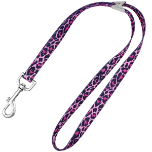 20" Pink Leopard Grooming Loop by Loop Dawgy Dawg