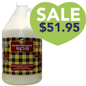 Sugar Cookie 1Gallon Shampoo Scentament Spa by Best Shot