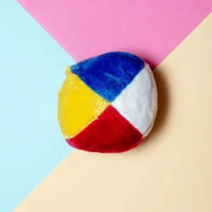 Beach Ball Plush Dog Toy (Made in the USA) (FINAL SALE)