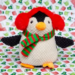 Tubby the Penguin Squeaky Plush Dog Toy