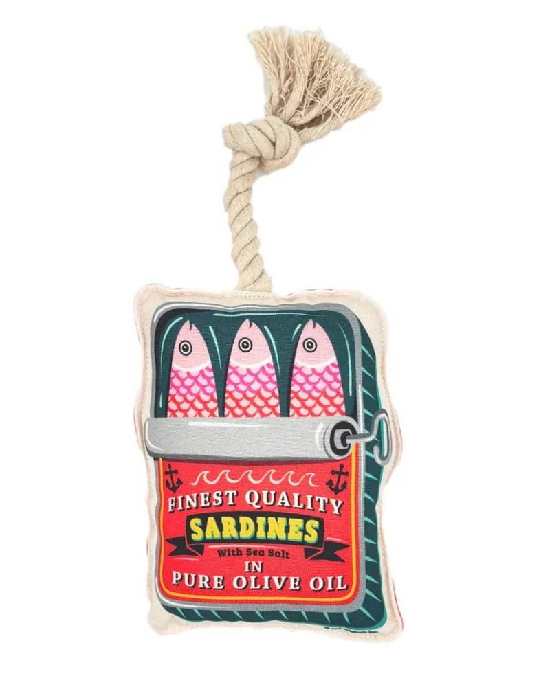 Sardines Rope Canvas Dog Toy - Image 2