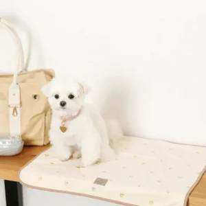 Embroidered Lemon Fold-Up Blanket Mat (FINAL SALE)