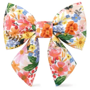 Rifle Paper Co. X TFD Marguerite Lady Dog Bow (FINAL SALE)