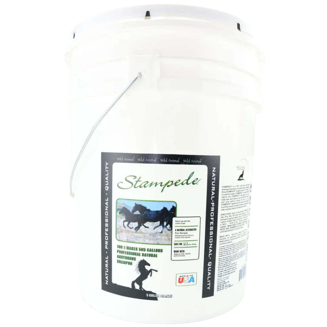 Stampede 100:1 Shampoo 5 Gallons by Wild Animal