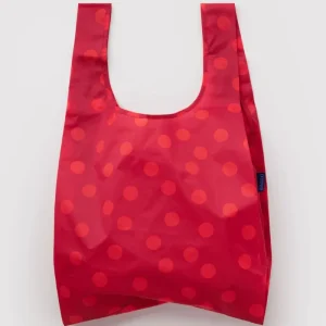Standard Baggu Reusable Bag in Red Polka Dot