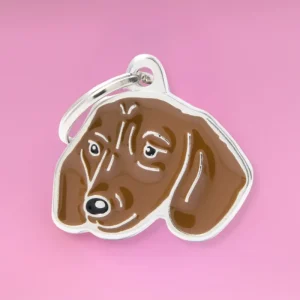 Dachshund Custom Pet ID Tag