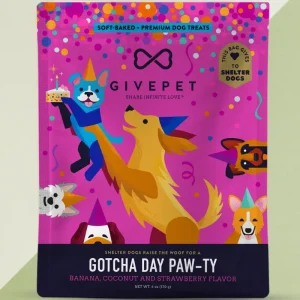 Gotcha Day Paw-ty Soft & Chewy Dog Treats (Made in the USA)