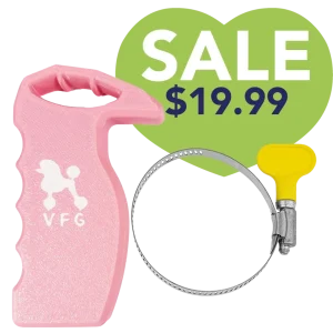 Furm Grip Dryer Handle Light Pink by Vanity Fur