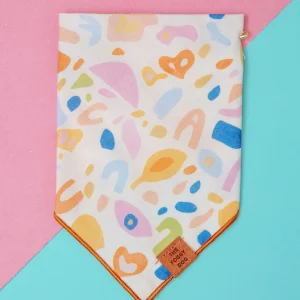Alja Horvat Terrazzo Dog Bandana (Made in the USA)