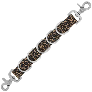 Extenders Jungle Leopard Trigger Snap Single Sided by Groom Loop