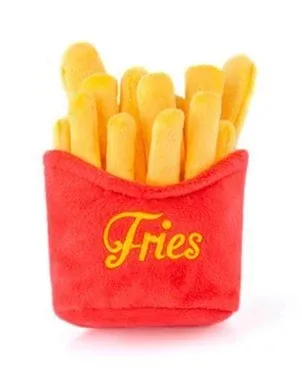 Mini French Fries Crinkle & Plush Dog Toy
