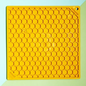 Honeycomb Dog Lick Mat (Made in the USA)